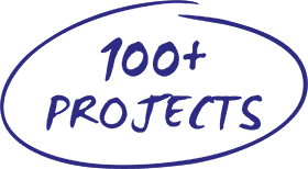 100 and more projects